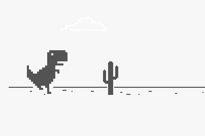 The Dinosaur T-Rex Running Game